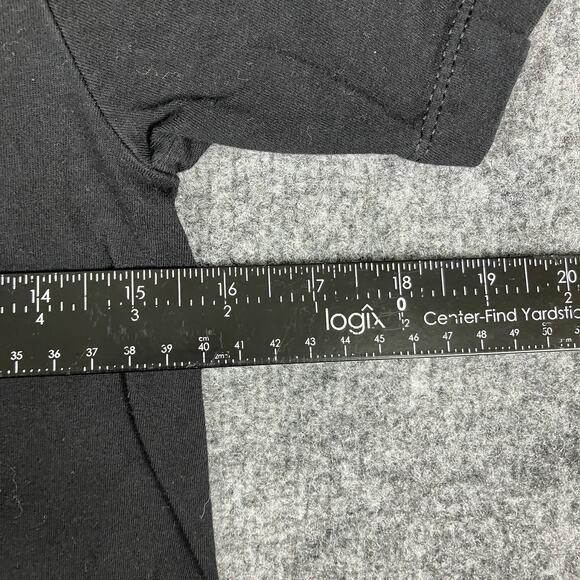 Dark Knight Joker T-Shirt Mens Size S Black Why So Serious Graphic Movie Tee - Picture 5 of 7